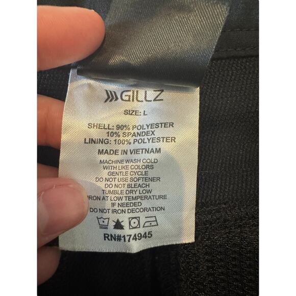 Gillz Men’s Gray Performance Pants L | Quick Dry Stretch Fishing Outdoor - Picture 8 of 9